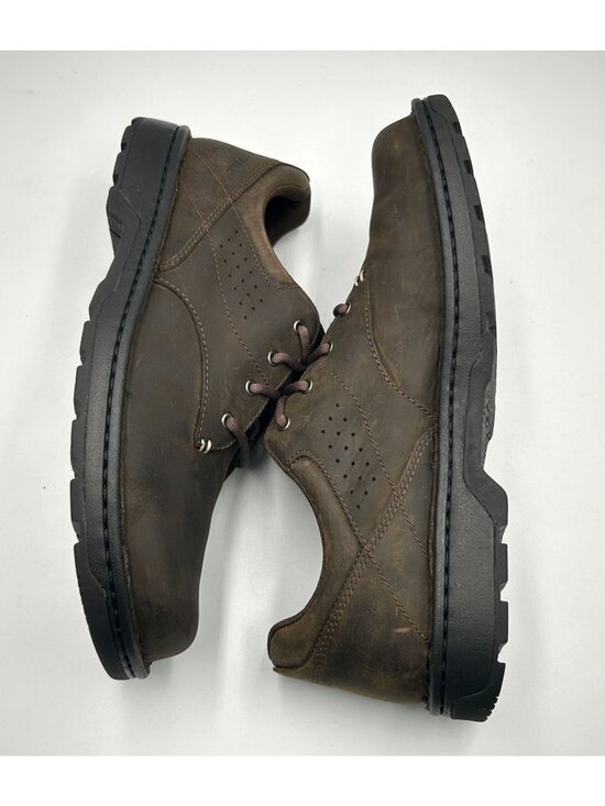 Merrell Men\'s Brown Leather World Legend 2 Lace Up Loafers Shoes Size 8 3295 main image 13